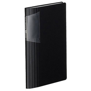 カードホルダー ノビータ 固定式 スリムタイプ 360名用 黒