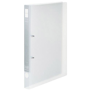 リングファイル スリムスタイル クリアカラー A4 180枚収容 透明