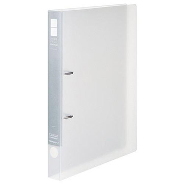 リングファイル スリムスタイル クリアカラー A4 220枚収容 透明