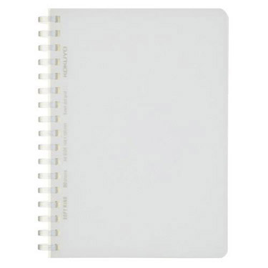 ソフトリングノート 方眼ドット罫 80枚 A6 透明