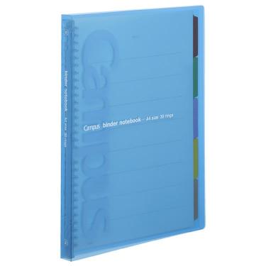 キャンパス スライドバインダー A4 青