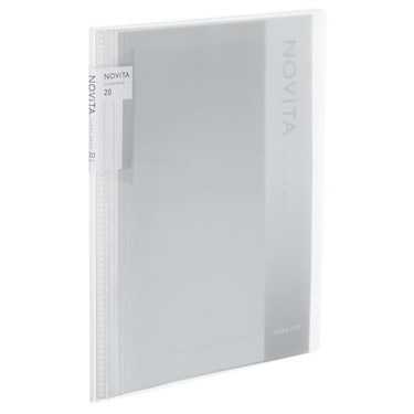 クリヤーブック ノビータ 固定式 A5 20枚 透明