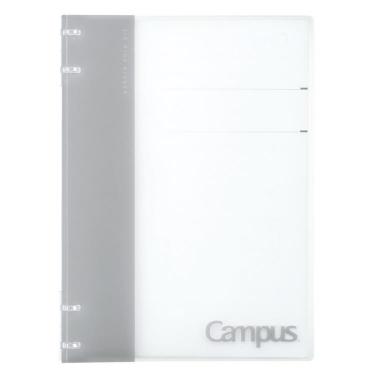 キャンパスノートのように使えるバインダー B5 グレー