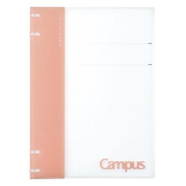 キャンパスノートのように使えるバインダー B5 ピンク