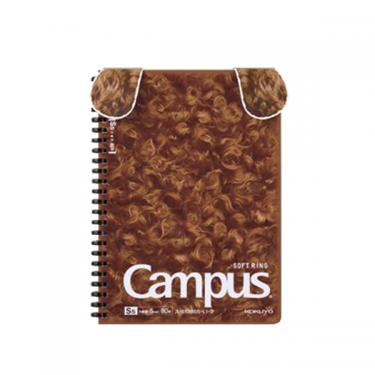 キャンパス 肉球ソフトリングノート A5 トイプードル