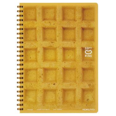 ソフトリングノート A5 10周年記念 やわらかベーカリー ワッフル