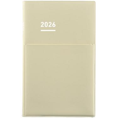 2025年12月始まり 週間バーチカル A5スリム ジブン手帳 BIz ライトベージュ