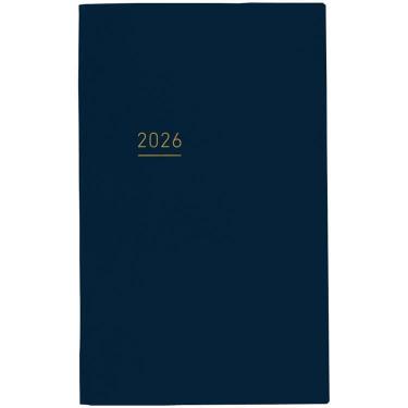 2025年12月始まり 週間バーチカル B6スリム ジブン手帳 Lite ミニ ネイビー