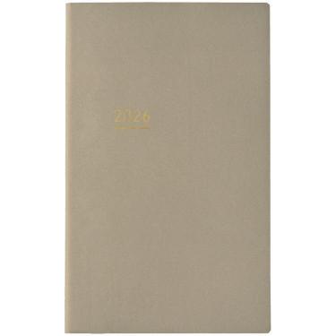 2025年12月始まり 週間バーチカル B6スリム ジブン手帳 Lite ミニ ベージュ