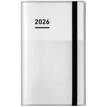 2025年11月始まり 週間バーチカル B6スリム ジブン手帳 ファーストキット ミニ ホワイト