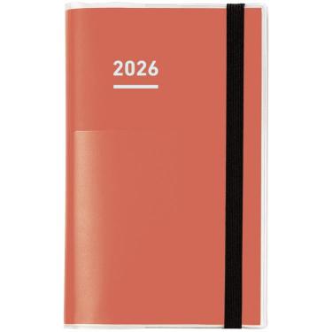 2025年11月始まり 週間バーチカル B6スリム ジブン手帳 ファーストキット ミニ レッド