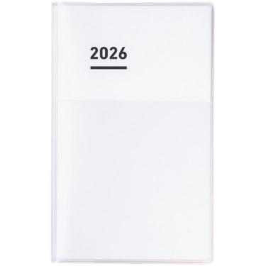 2025年11月始まり 週間バーチカル A5スリム ジブン手帳 スタンダード ホワイト