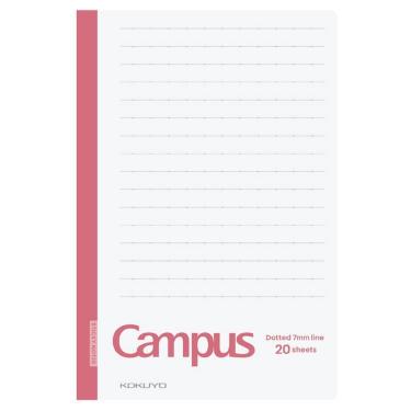 ノートふせん ドットA罫 表紙カバー付 大