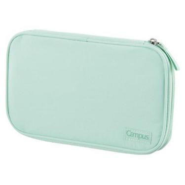 ノートのように開くペンケース グリーン