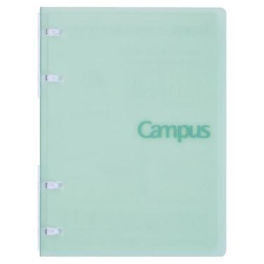 キャンパス ノートのように使えるバインダー A6 40枚収容 グリーン