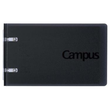 キャンパス ノートのように使えるバインダー A7 60枚収容 ブラック