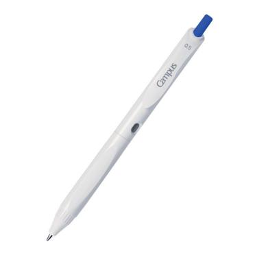 キャンパス 濃く軽く書けるゲルインクボールペン 青