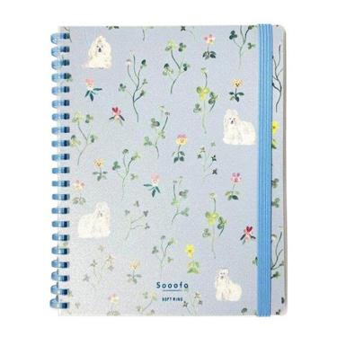 ソフトリングノート B6 Sooofa×ペーパーメッセージ クローバーと犬【ロフト限定】