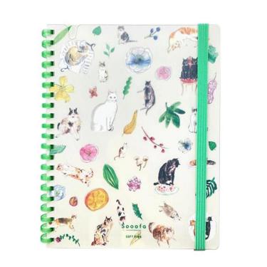 ソフトリングノート B6 Sooofa×ペーパーメッセージ 猫の図鑑【ロフト限定】