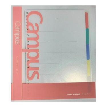 キャンパス スライドバインダー B5 ミドル ピンク