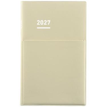 2026年12月始まり 週間バーチカル B6 ジブン手帳Biz ミニ ライトベージュ