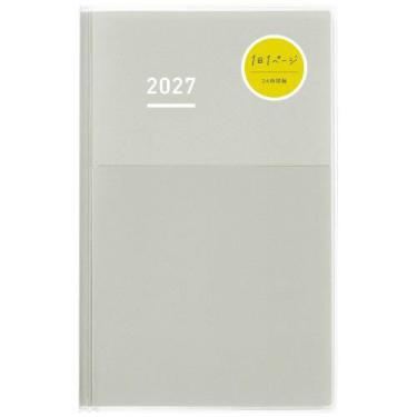 2027年1月始まり デイリー 1日1ページ B6 ジブン手帳DAYs ミニ グレー