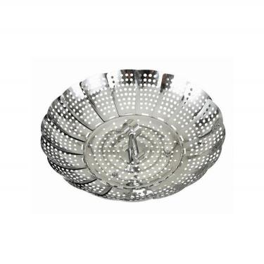 ステンレス フリーサイズ蒸し器 18～24cm用