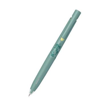ブレン ボールペン 0.5mm 油性 ムーミン ビリジアン