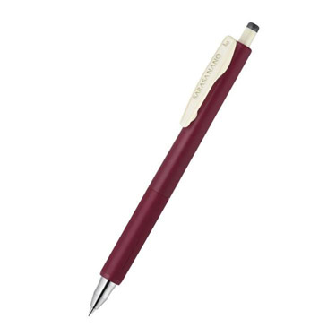 サラサナノ 0.3mm ゲルインク カシスブラック