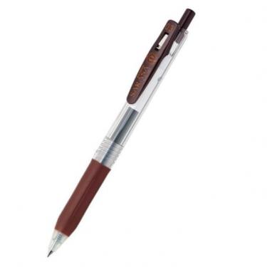 サラサクリップ 0.3mm ゲルインク 暖色系 ブラウン