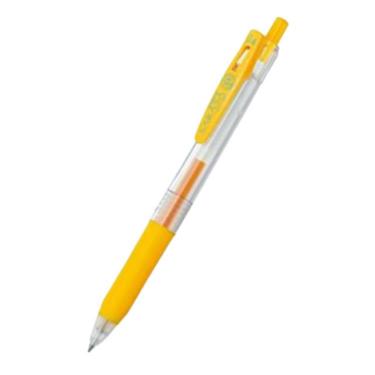 サラサクリップ 0.4mm ゲルインク 暖色系 イエロー