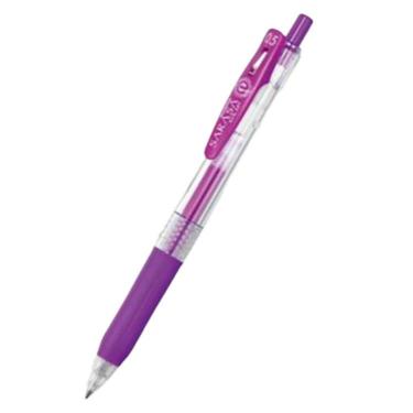 サラサクリップ 0.5mm ゲルインク 暖色系 パープル