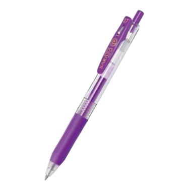 サラサクリップ 0.7mm ゲルインク 暖色系 パープル