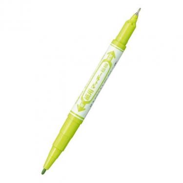 紙用マッキー極細 水性 ライトグリーン