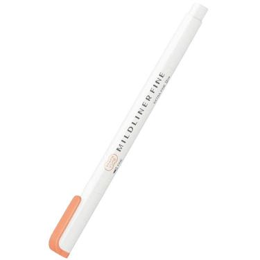 マイルドライナーファイン 蛍光ペン マイルドアプリコット