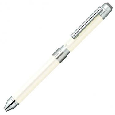 シャーボX CL5 多機能ペン（2色ボールペン・シャープペン） レザーホワイト※本体ボディのみ