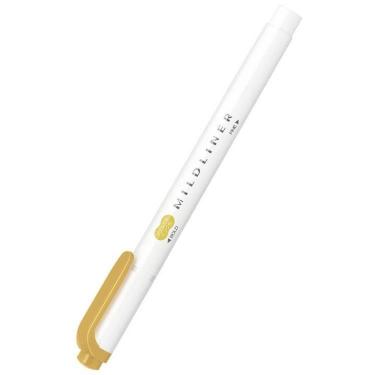 マイルドライナー 蛍光ペン 太細両用タイプ マイルドミモザイエロー