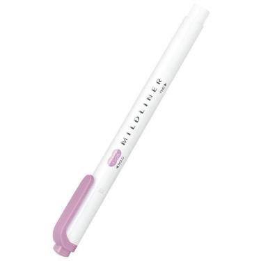 マイルドライナー 蛍光ペン 太細両用タイプ マイルドアイリス