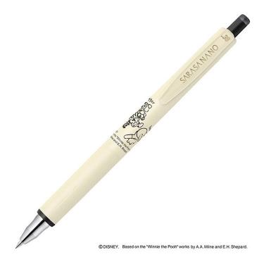 ボールペン画☆白黒 サラサナノ ボールペン 0.38mm ゲルインク くまのプーさん