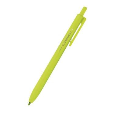 クリックブライト ノック式蛍光ペン 緑
