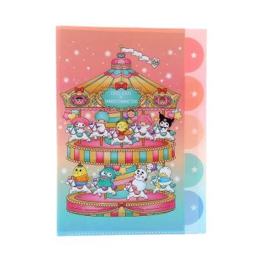 ダイカットクリアファイル 5P コジコジ×サンリオキャラクターズ