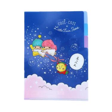 クリアファイル A5 3P コジコジ×サンリオキャラクターズ