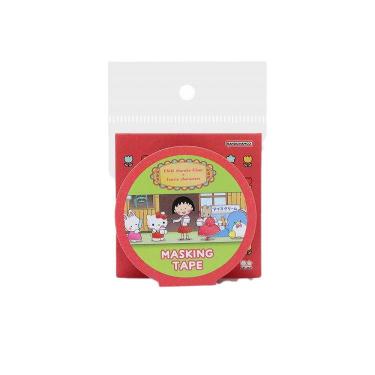 マスキングテープ ちびまる子ちゃん×サンリオキャラクターズ レッド