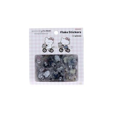 ぷっくりシール ホワイトタイガーとブラックタイガー×サンリオキャラクターズ ピンク