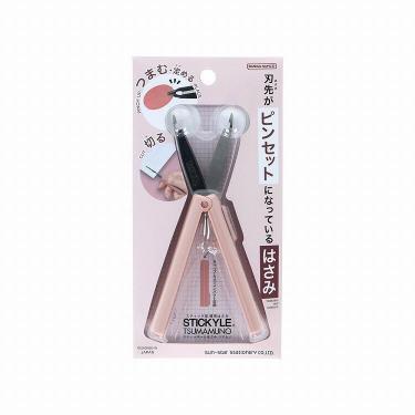 はさみ スティッキール ツマムノ ピンク