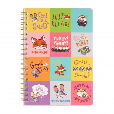 ダブルリングノート B6 ズートピア 集合