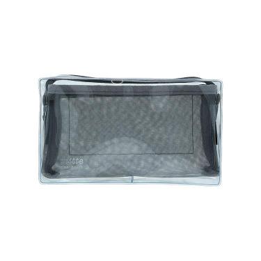 クリアメッシュボックスポーチ ミッテ マットブラック