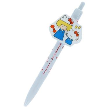 プレート付きボールペン 0.5mm 油性 mizutama×サンリオキャラクターズ ハローキティ