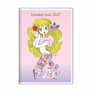 2026年10月始まり手帳 B6 月間 水森亜土 ピンク(水森亜土 ピンク