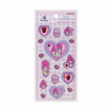 キラキラジュエルシール ピンク エスターバニー×マイメロディ